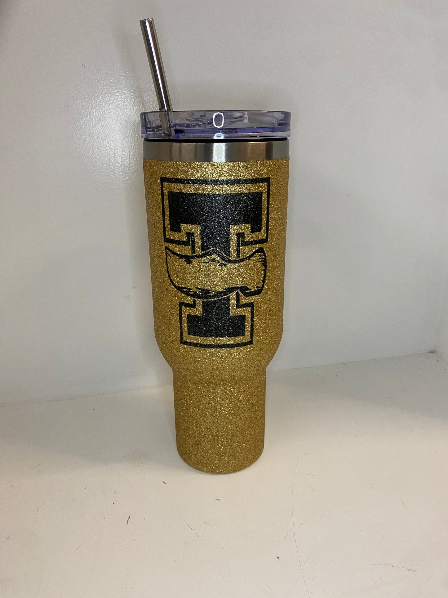 40 oz Glitter Tumbler